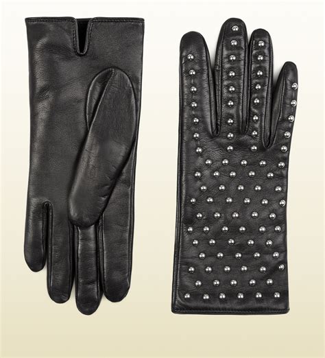 gucci lace gloves black|gucci leather gloves ladies.